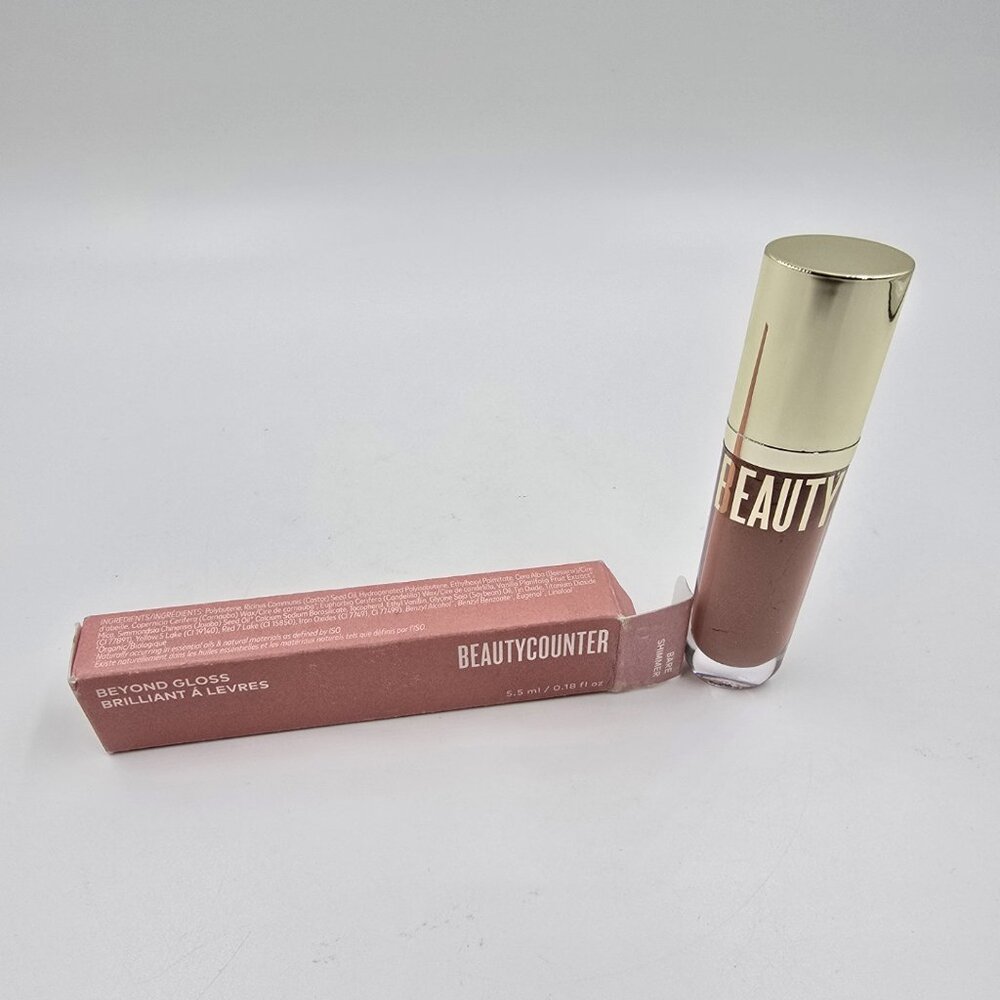 BEAUTYCOUNTER Beyond Gloss Bare Shimmer 0.18 Fl Oz- New In Box